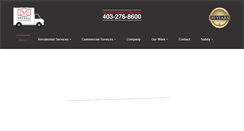 Desktop Screenshot of dvscontractors.com